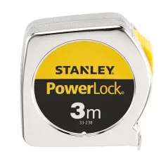 Stanley Powerlock Cassa In Materiale Sintetico 3 Metri