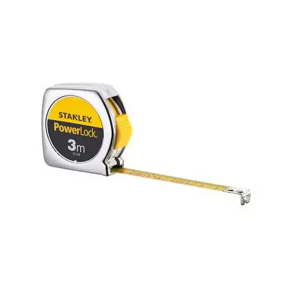 Stanley Powerlock Cassa In Materiale Sintetico 3 Metri Stanley Powerlock Cassa In Materiale Sintetico 3 Metri