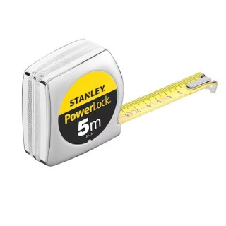 Stanley Powerlock Cassa In Materiale Sintetico 5 Metri