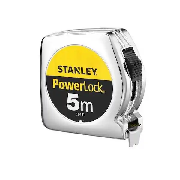 Stanley Powerlock Cassa In Materiale Sintetico 5 Metri Stanley Powerlock Cassa In Materiale Sintetico 5 Metri