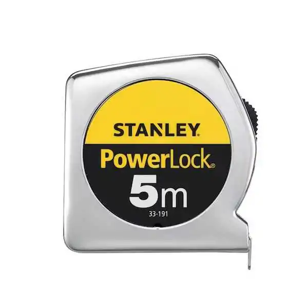 Stanley Powerlock Cassa In Materiale Sintetico 5 Metri Stanley Powerlock Cassa In Materiale Sintetico 5 Metri