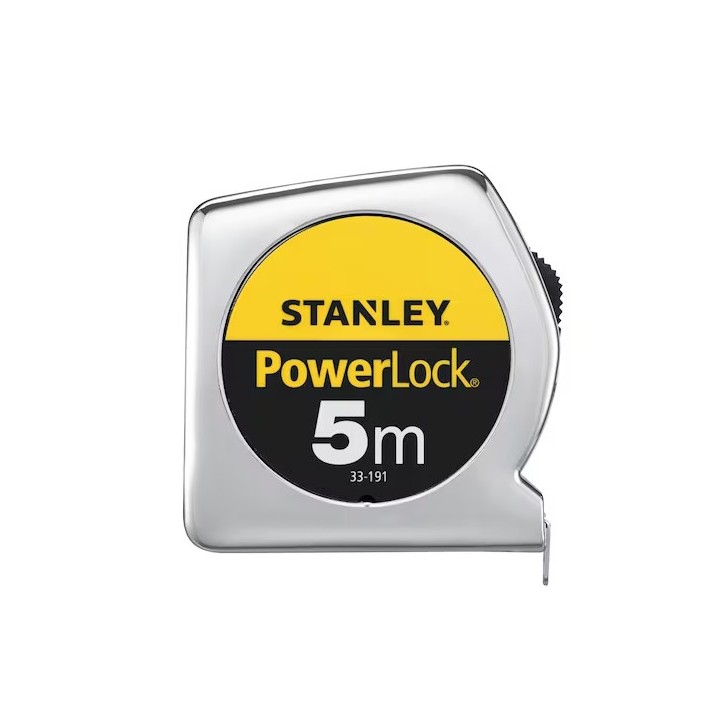 Stanley Powerlock Cassa In Materiale Sintetico 5 Metri