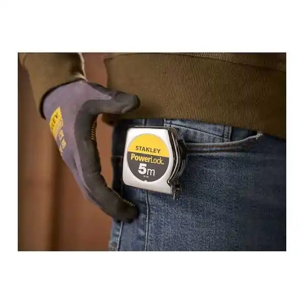 Stanley Powerlock Cassa In Materiale Sintetico 5 Metri Stanley Powerlock Cassa In Materiale Sintetico 5 Metri