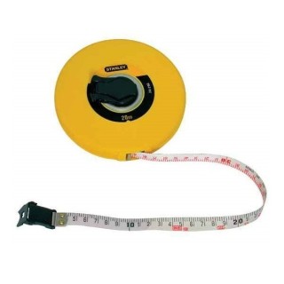 Roue ruban STANLEY boîtier fermé jaune 30 m modèle 0-34-297