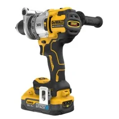 Dewalt Perceuse Visseuse  3 Vitesses à Percussion XR 18V Avec Moteur BRUSHLESS - 2 x XR 18V Powerstack 5Ah Dewalt Perceuse Visseuse  3 Vitesses à Percussion XR 18V Avec Moteur BRUSHLESS - 2 x XR 18V Powerstack 5Ah