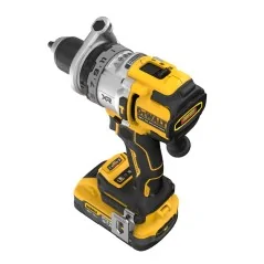 Dewalt Trapano Avvitatore 3 Velocità Con Percussione XR 18V Con Motore BRUSHLESS - 2 x XR 18V Powerstack 5Ah Dewalt Trapano Avvitatore 3 Velocità Con Percussione XR 18V Con Motore BRUSHLESS - 2 x XR 18V Powerstack 5Ah