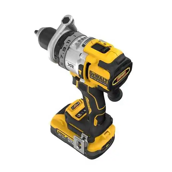 Dewalt Perceuse Visseuse  3 Vitesses à Percussion XR 18V Avec Moteur BRUSHLESS - 2 x XR 18V Powerstack 5Ah Dewalt Perceuse Visseuse  3 Vitesses à Percussion XR 18V Avec Moteur BRUSHLESS - 2 x XR 18V Powerstack 5Ah