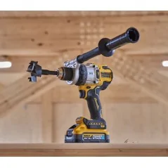 Dewalt Trapano Avvitatore 3 Velocità Con Percussione XR 18V Con Motore BRUSHLESS - 2 x XR 18V Powerstack 5Ah Dewalt Trapano Avvitatore 3 Velocità Con Percussione XR 18V Con Motore BRUSHLESS - 2 x XR 18V Powerstack 5Ah