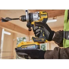Dewalt Perceuse Visseuse  3 Vitesses à Percussion XR 18V Avec Moteur BRUSHLESS - 2 x XR 18V Powerstack 5Ah Dewalt Perceuse Visseuse  3 Vitesses à Percussion XR 18V Avec Moteur BRUSHLESS - 2 x XR 18V Powerstack 5Ah