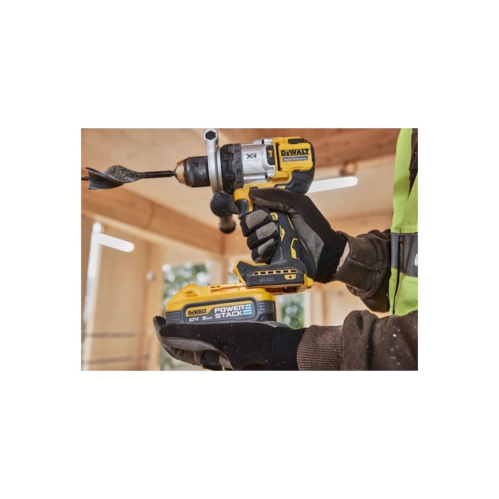 DEWALT DCD1007H2T-QW immagine a 45 gradi per valutare ingombro