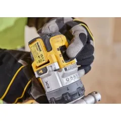 Dewalt Perceuse Visseuse  3 Vitesses à Percussion XR 18V Avec Moteur BRUSHLESS - 2 x XR 18V Powerstack 5Ah Dewalt Perceuse Visseuse  3 Vitesses à Percussion XR 18V Avec Moteur BRUSHLESS - 2 x XR 18V Powerstack 5Ah