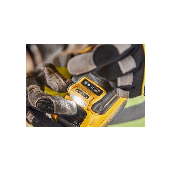 DEWALT DCD1007H2T-QW vue de la boîte de vitesses 3 vitesses