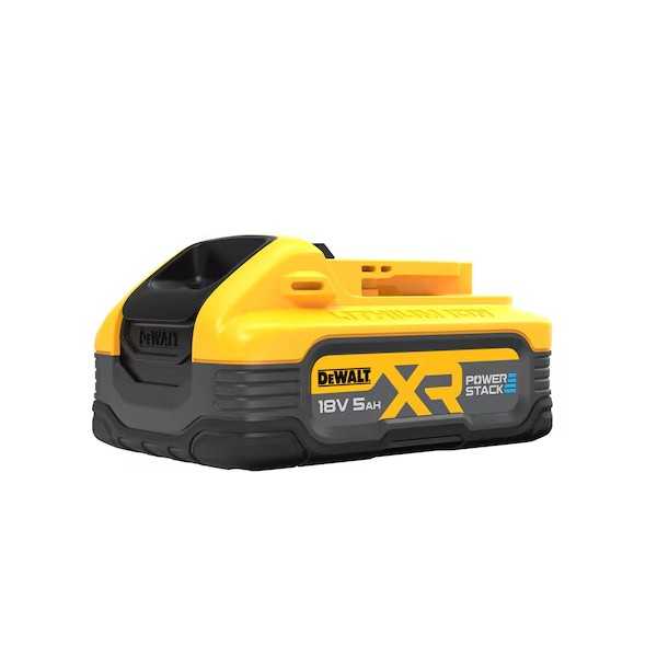 Dewalt Batterie 18V XR Lithium POWERSTACK 5Ah Avec Cellules De Poche