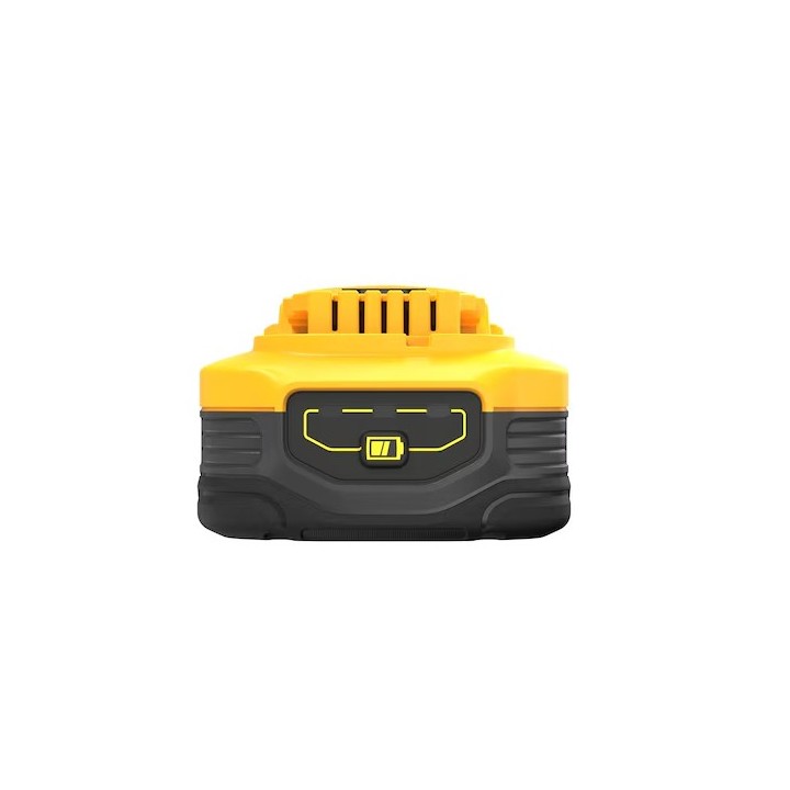 Vista dall'alto della batteria DEWALT POWERSTACK 5Ah