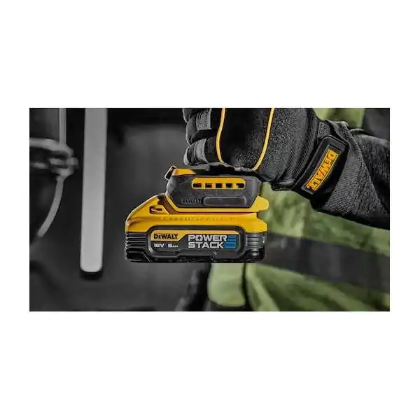 Dewalt 18V Batteria XR Litio POWERSTACK 5Ah Con Celle A Sacchetto