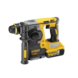 Perforateur DEWALT DCH273P2T-QW SDS-Plus 18V vue latérale avec poignée