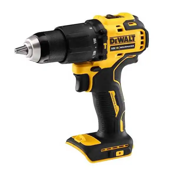 Dewalt Kit 2 Utensili XR 18V ​​4Ah + 2Ah Li-Ion Brushless - Trapano A Percussione Compatto  - Seghetto Alternativo
