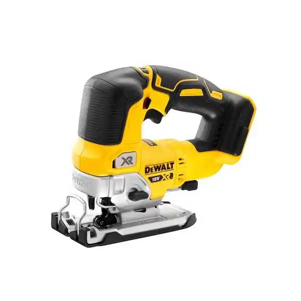 Dewalt Kit 2 Outils XR 18V ​​​​​​4Ah + 2Ah Li-Ion Brushless - Perceuse à Percussion Compacte - Scie Sauteuse