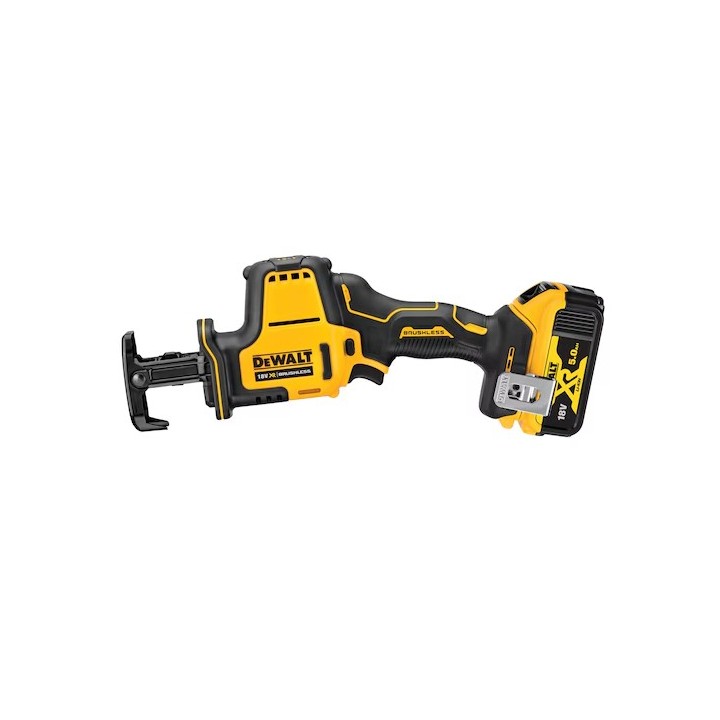 DEWALT DCS369P2-QW impugnatura ergonomica e pulsante di controllo