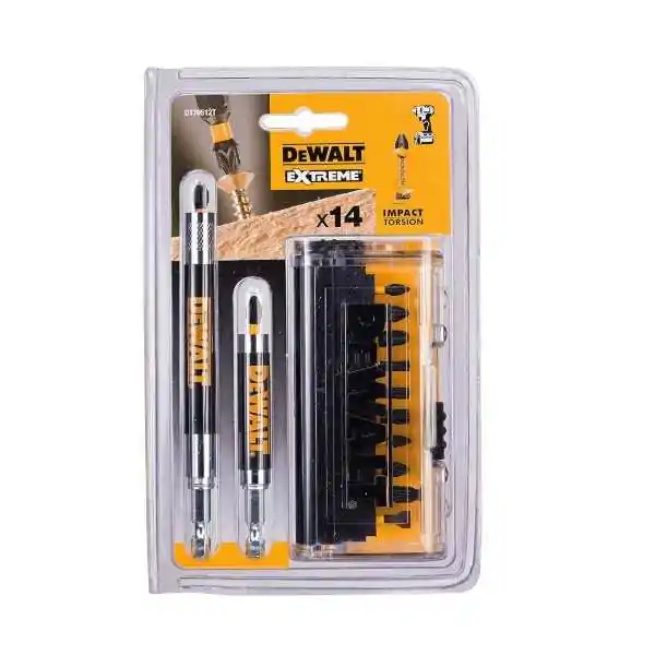 Dewalt  Ensemble Composé De 14 Pièces Assorties Dewalt  Ensemble Composé De 14 Pièces Assorties