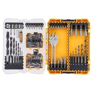 Set DEWALT DT70784-QZ 100 pezzi in custodia TOUGHCASE+ nero e giallo