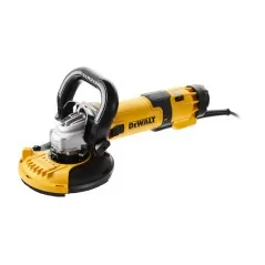 Dewalt Smerigliatrice Angolare 125mm 1500W Con Tazza Diamantata E Cuffia Di Protezione