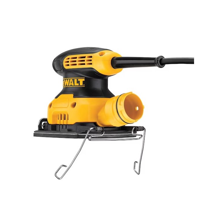DEWALT DWE6411-QS vue de dessus avec poignée
