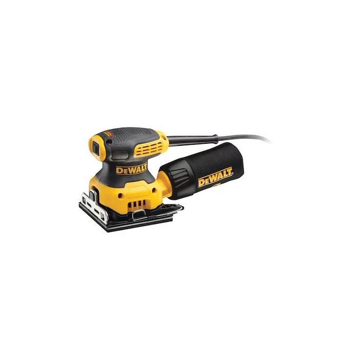DEWALT DWE6411-QS détail de l'interrupteur scellé