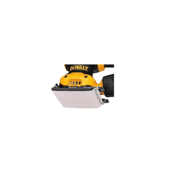 DEWALT DWE6411-QS dettaglio impugnatura rivestita in gomma