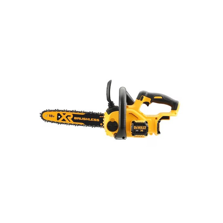 DEWALT DCM565N-XJ détail de la poignée soft-grip