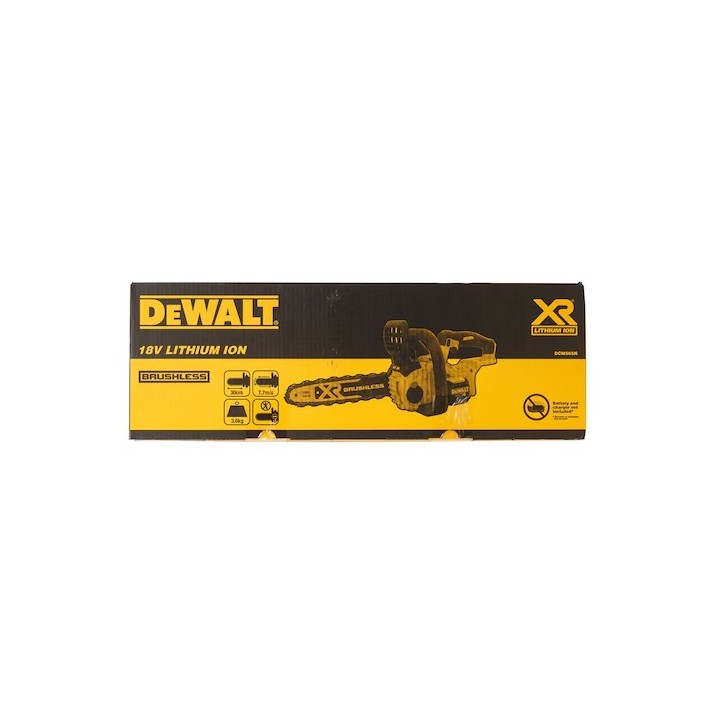 DEWALT DCM565N-XJ vue de la chaîne et des maillons