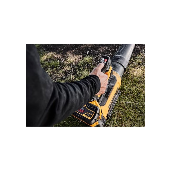 Kit DEWALT con soffiatore, batteria FlexVolt e caricabatterie