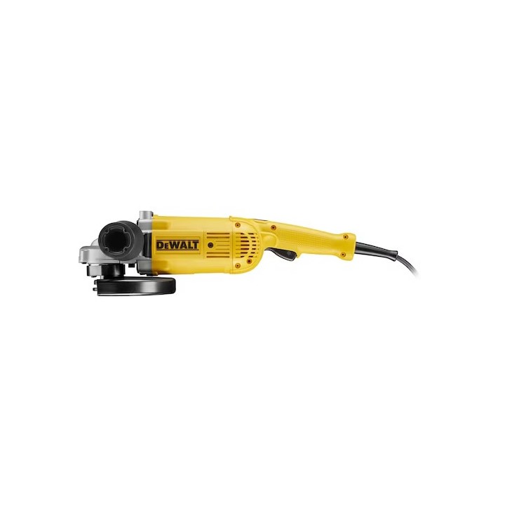 Détail de la poignée latérale réglable de la DEWALT DWE490-QS