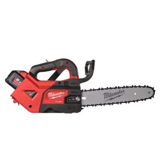 Elettrosega MILWAUKEE 18 V vista laterale con barra 30 cm