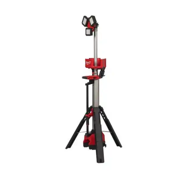 Milwaukee Torre Faro LED Multidirezionale Con Treppiede M18™ 6.000 Lumen Milwaukee Torre Faro LED Multidirezionale Con Treppiede M18™ 6.000 Lumen