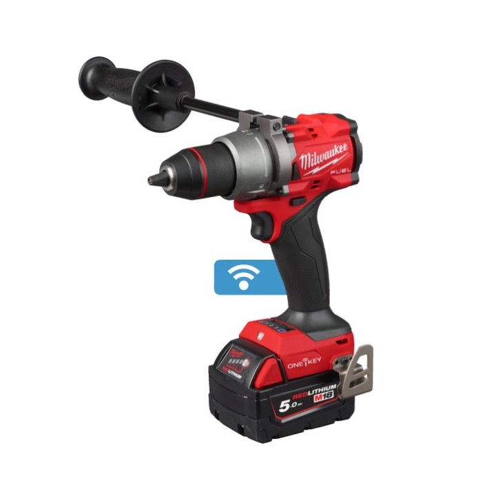 Détail du mandrin autobloquant 13 mm de la perceuse MILWAUKEE