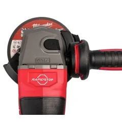 Milwaukee Smerigliatrice Angolare Da 125 mm Con Freno E Interruttore A Scorrimento 18 V 2x 8 Ah