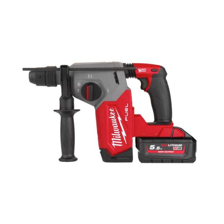 Tassellatore SDS Plus Milwaukee M18BLHX-0X - Senza Batteria, Brushless, In Valigia - Foto 3