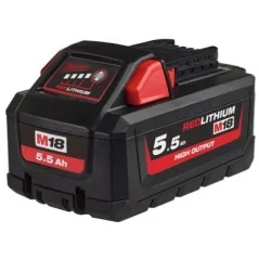 Milwaukee Batteria M18™ High Output™ da 5.5 Ah