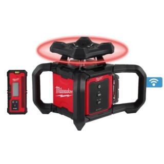 Milwaukee Niveau Laser Rotatif  M18™ Faisceau Horizontal Rouge 600 m Avec ONE-KEY™
