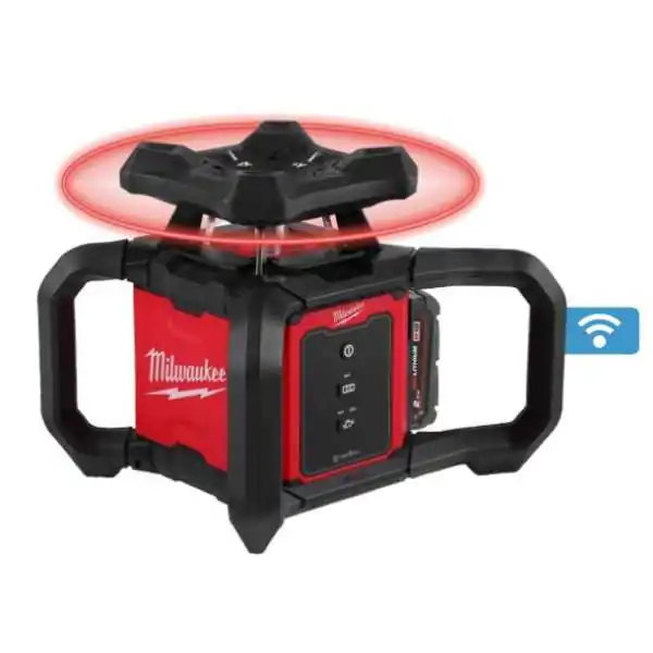 Milwaukee Livella Laser Rotante M18™ 600 m Raggio Orizzontale Rosso Con ONE-KEY™ Milwaukee Livella Laser Rotante M18™ 600 m Raggio Orizzontale Rosso Con ONE-KEY™