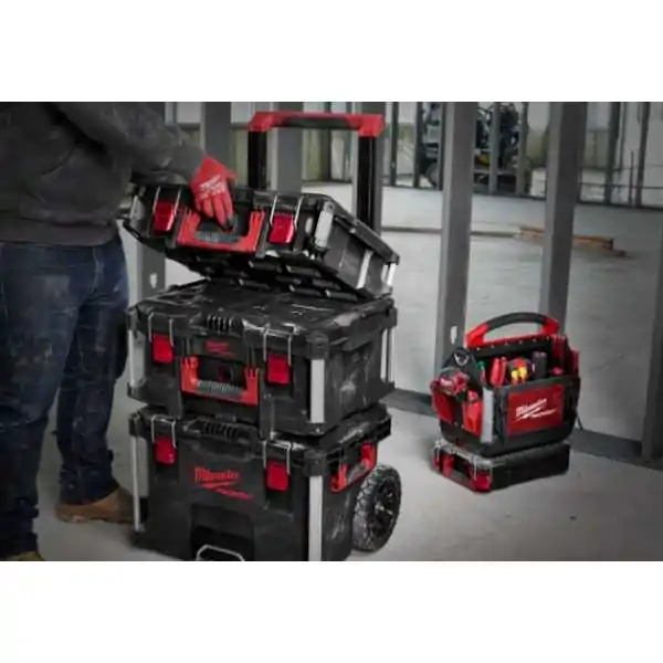 Milwaukee PACKOUT™ Cassette Portautensili Packout 3pcs Set