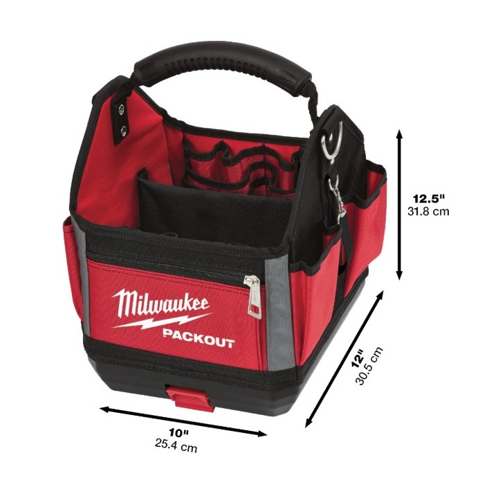 Milwaukee PACKOUT™ Borse Portautensili Aperte 25cm