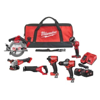 MILWAUKEE Power Pack 6 kit avec outils M18 et sac