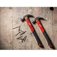 Marteau à Griffes Milwaukee Avec Manche En Fibre De Verre