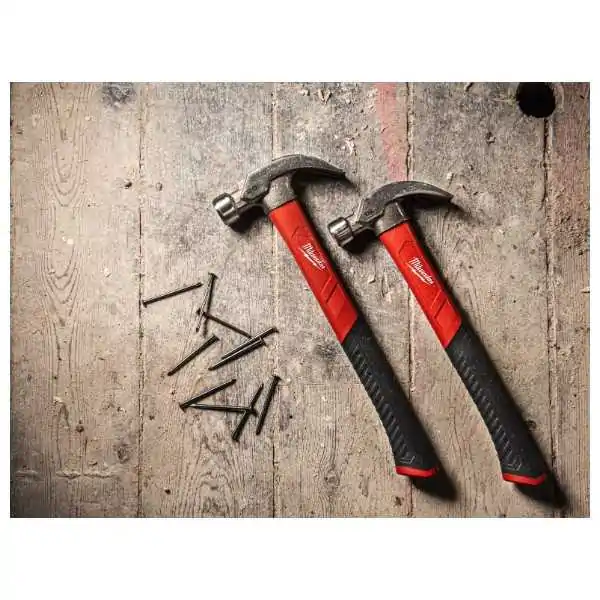 Marteau à Griffes Milwaukee Avec Manche En Fibre De Verre