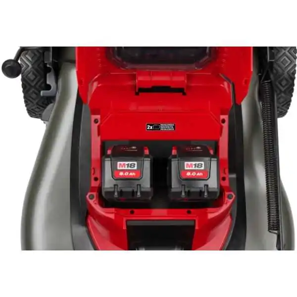 Milwaukee Tondeuse à Gazon Automotrice 3 en 1 46 cm Double Batterie (2x18V) M18 FUEL™ Milwaukee Tondeuse à Gazon Automotrice 3 en 1 46 cm Double Batterie (2x18V) M18 FUEL™