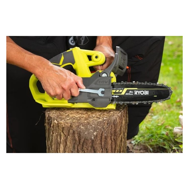 Elettrosega compatta 18v, barra 20cm ry18cs20a-0