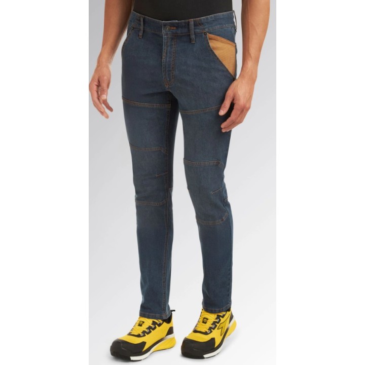 Détail porte-mètre et porte-marteau du pantalon Diadora Stone Lite Plus