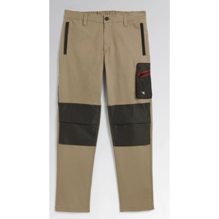 Diadora Pantalon  Stretch Performance Beige Naturel